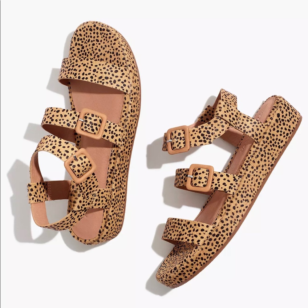 Madewell Buckle Platform Sandals
